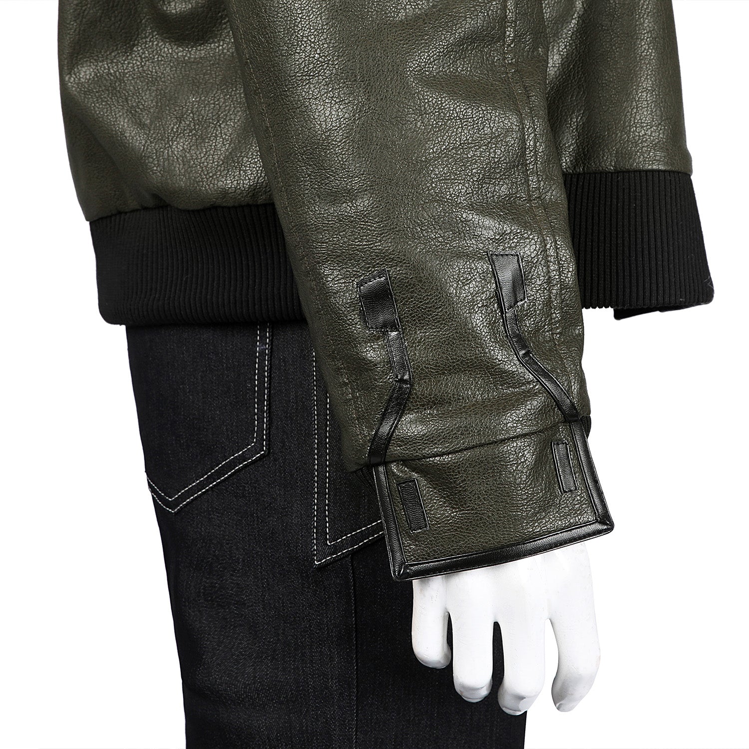 Cyberpunk 2077 V PU Leather Top Level Full Set Cosplay Costumes