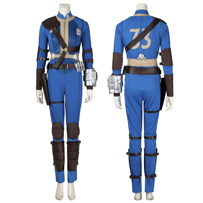 Movie Fallout Vault Season 1 Lucy #33 Female Uniform Full Set Cosplay Costumes