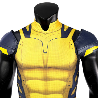 X-men Deadpool 3 Wolverine James Howlett Sleeveless Jumpsuit Cosplay Costumes