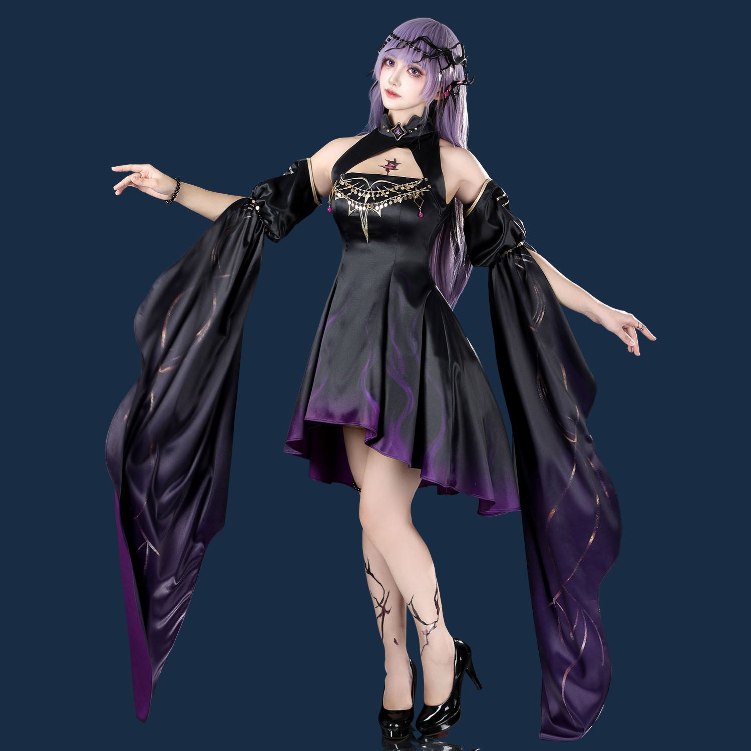 Path to Nowhere Necresta Hella Top Level Cosplay Costumes