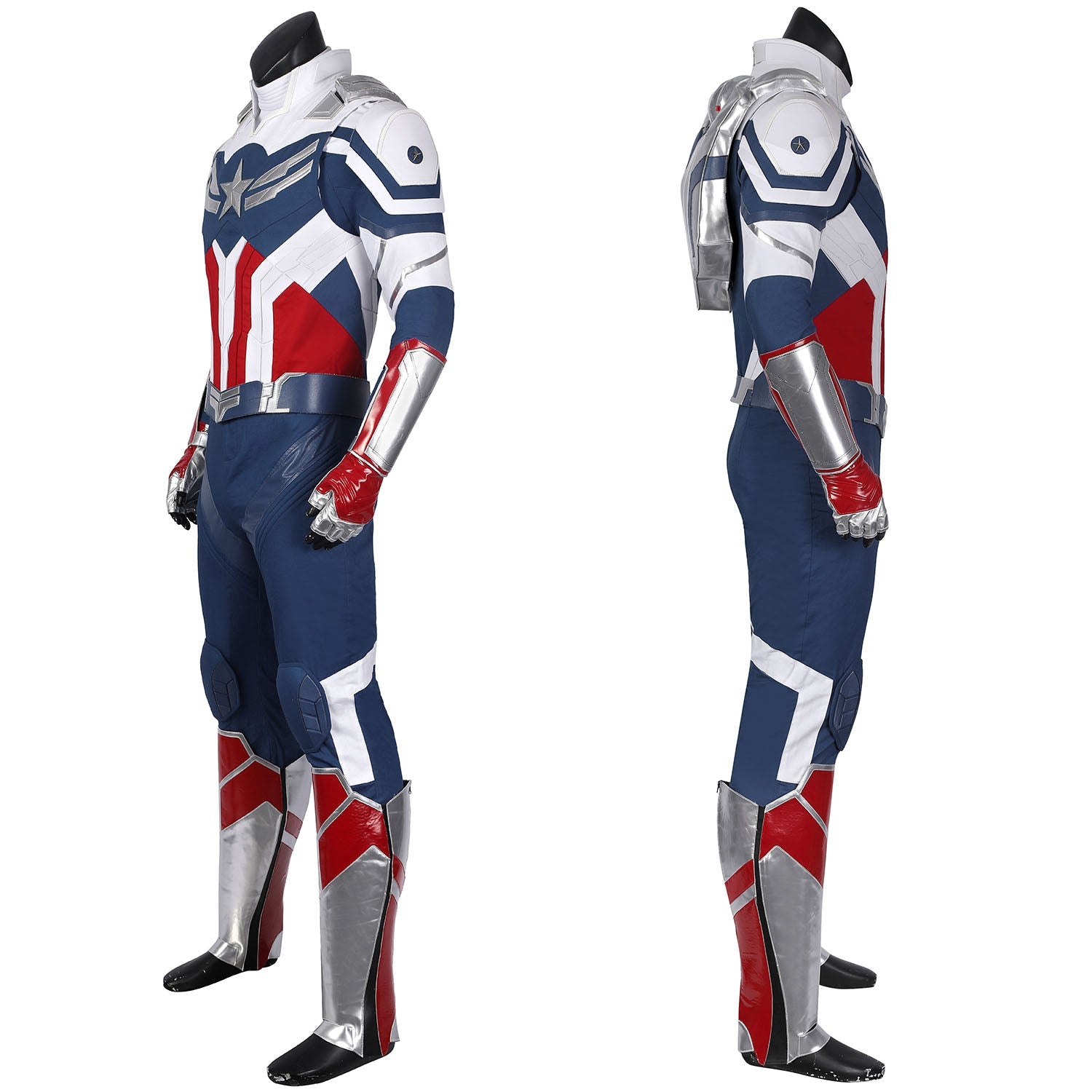 The Falcon and the Winter Soldier Sam Wilson New Captain America Cosplay Costumes