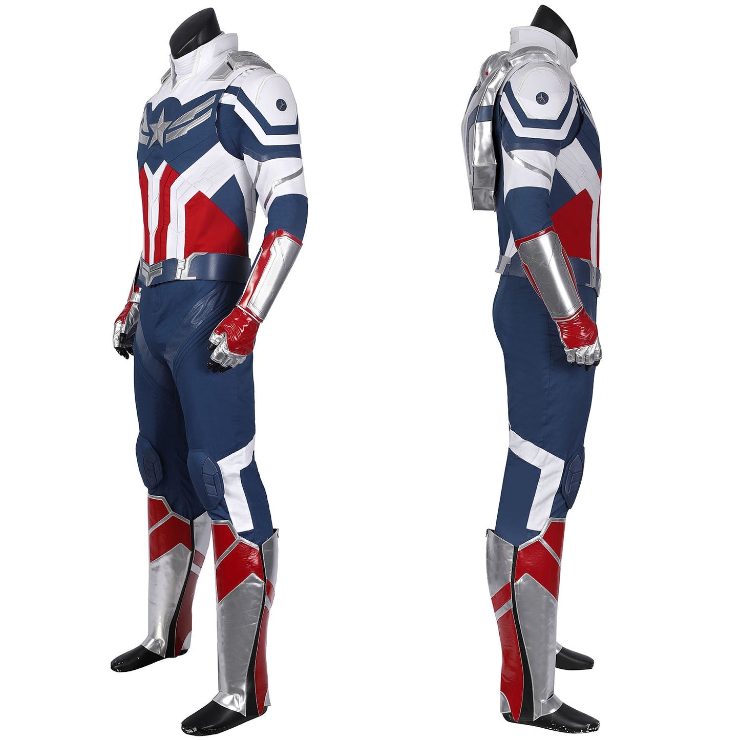 The Falcon and the Winter Soldier Sam Wilson New Captain America Cosplay Costumes