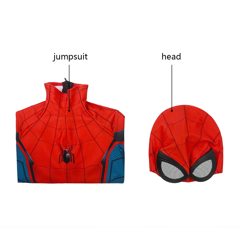 Spider-Man Homecoming Far From Home Children Jumpsuit Cosplay Costumes