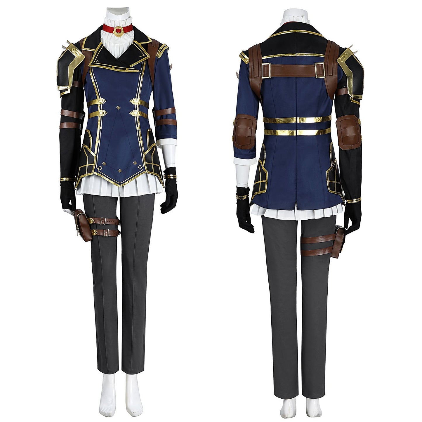 League of Legends Arcane 2 Caitlyn Kiramman Female Top Level Cosplay Costumes