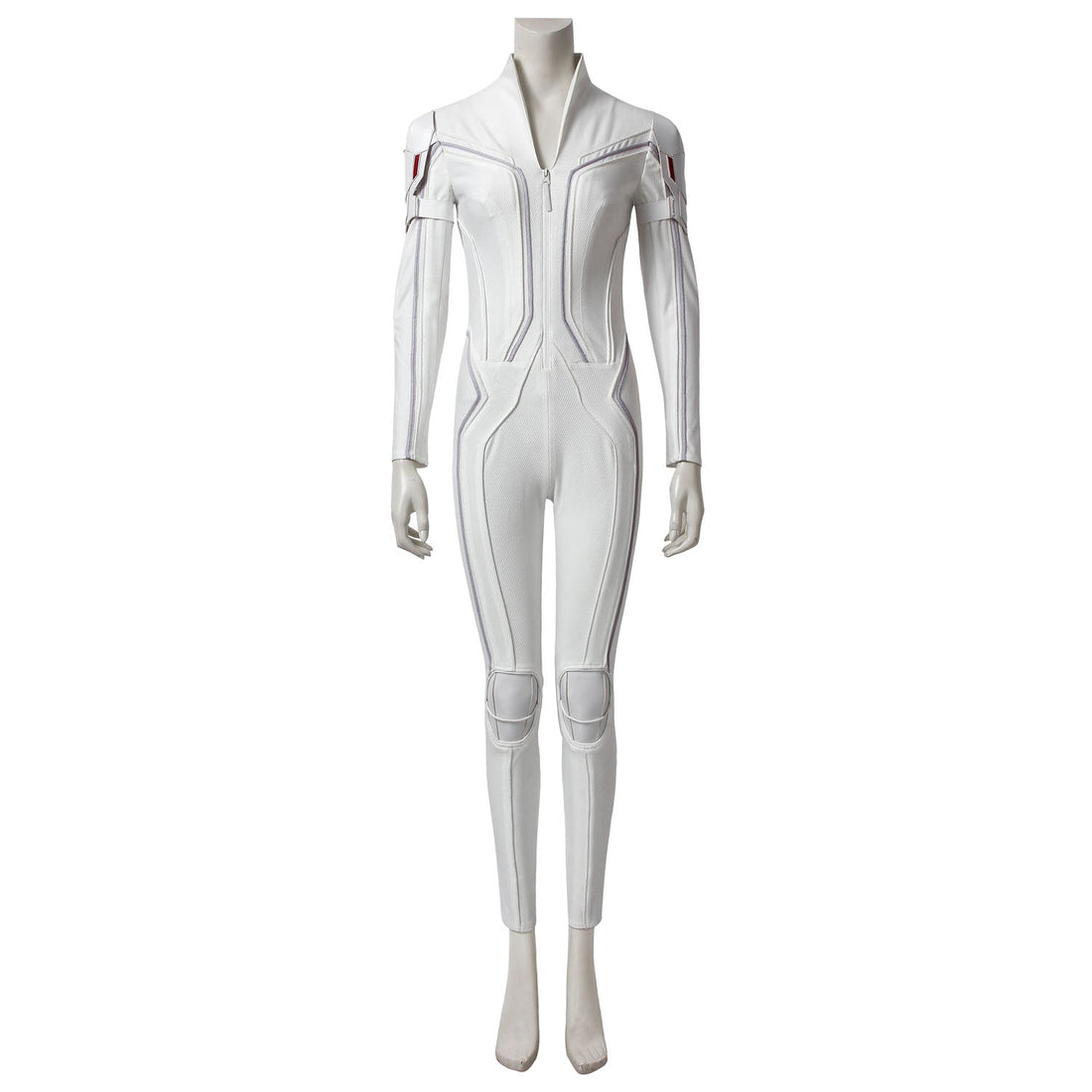 Black Widow Natasha Romanoff White Suit Female Cosplay Costumes