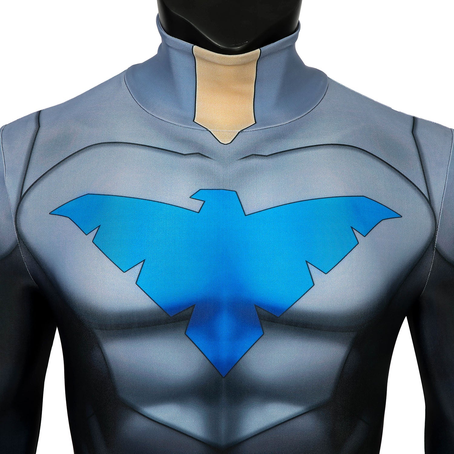 Nightwing Son of Batman Richard Grayson Male Jumpsuit Cosplay Costumes