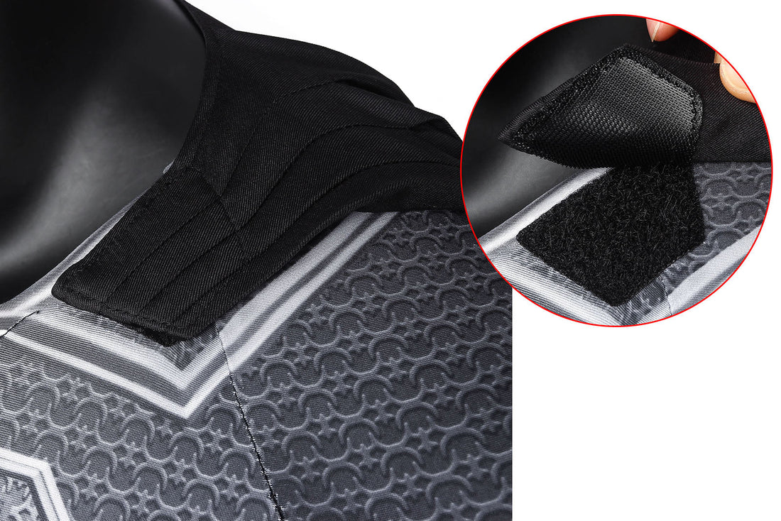 Justice League Clark Kent Superman Male Black Jumpsuit Cosplay Costumes