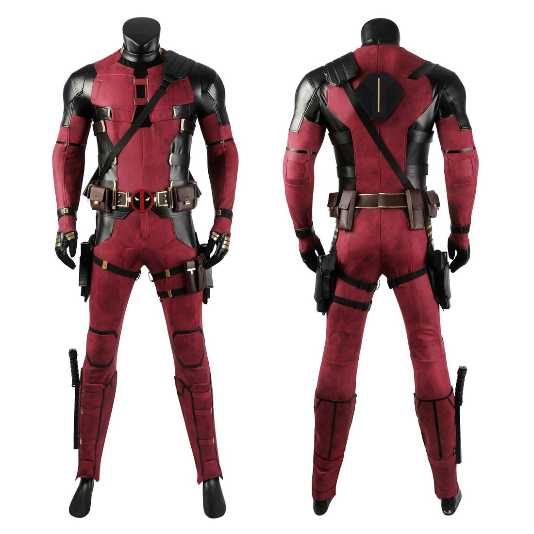 Deadpool 3 Deadpool & Friend Wade Wilson Male Top Cosplay Costumes