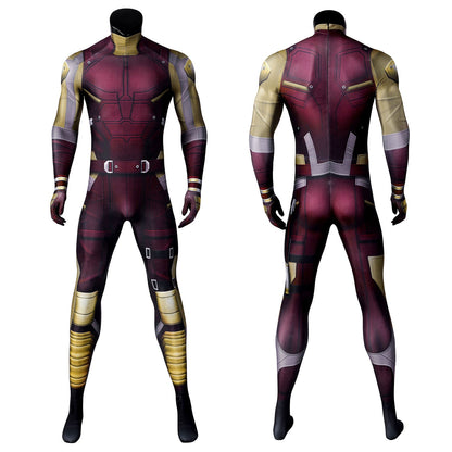 She-Hulk Daredevil Bodysuit Male Jumpsuit with Helmet Cosplay Costumes