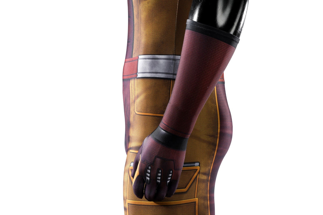 Deadpool 3 Deadpool & Friend Wolverine Brown Jumpsuit Costumes