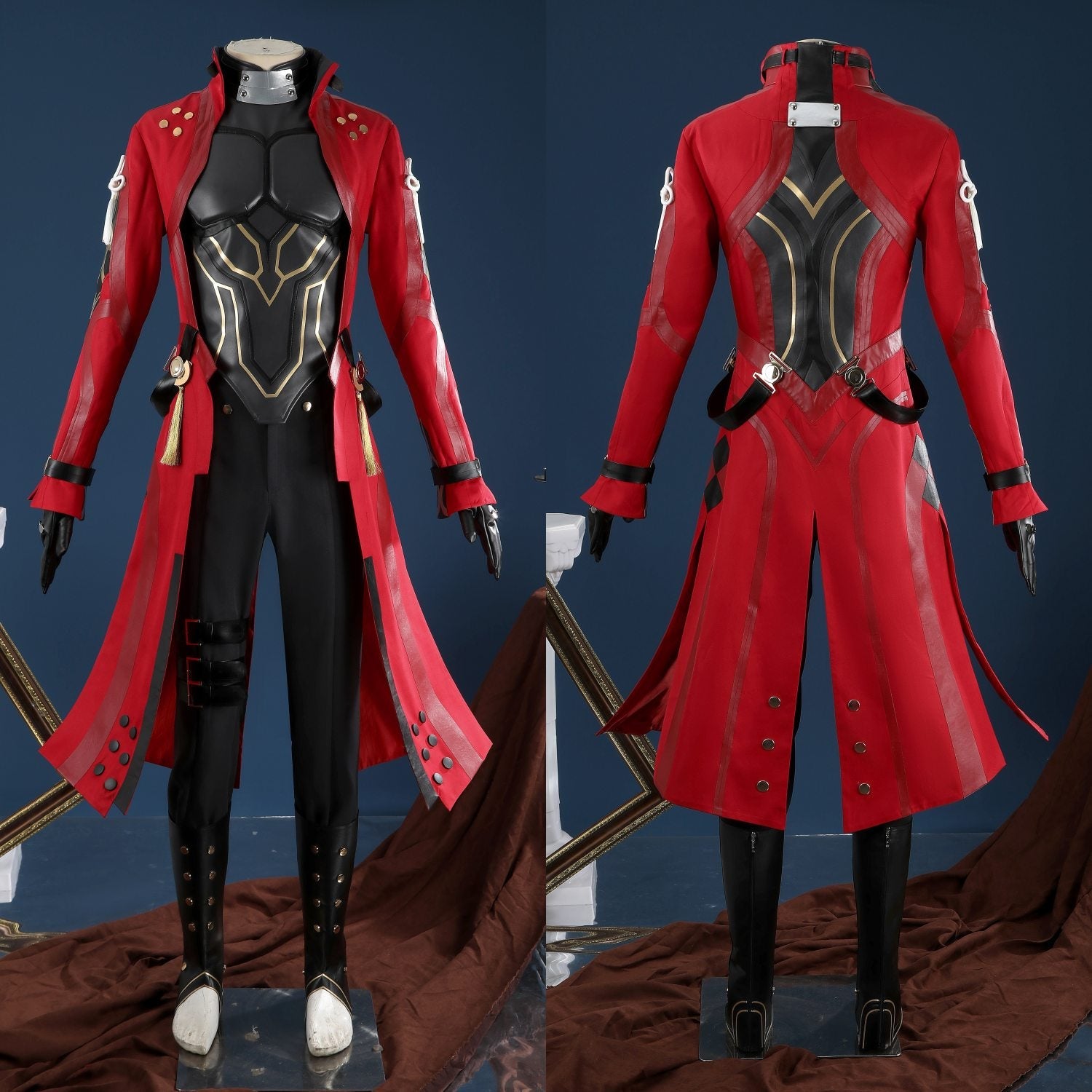 Honkai: Star Rail X Fate Archer Red A Full Set Cosplay Costumes