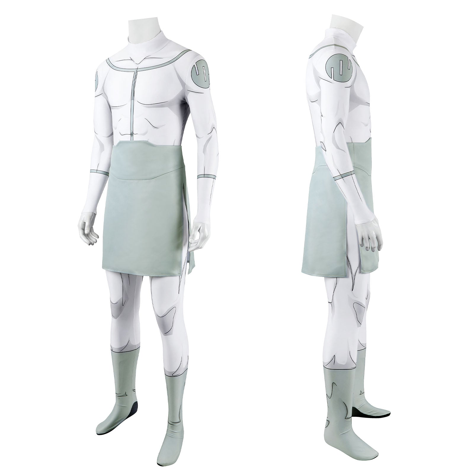 Invincible Viltrumite Mark Jumpsuit with Apron Halloween Cosplay Costumes