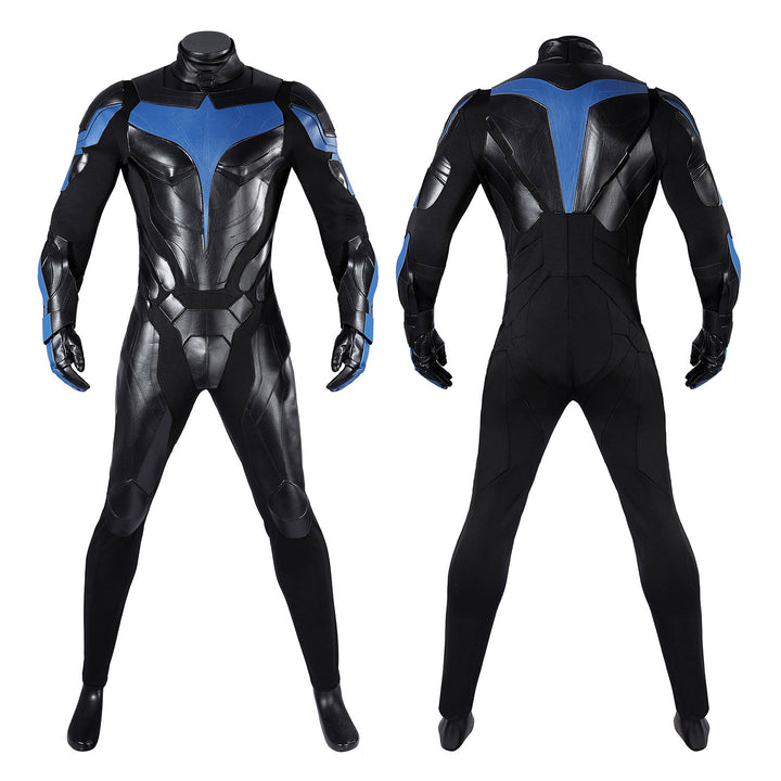 Titans Season 1 Nightwing Dick Grayson Battle Suit Male Cosplay Costumes