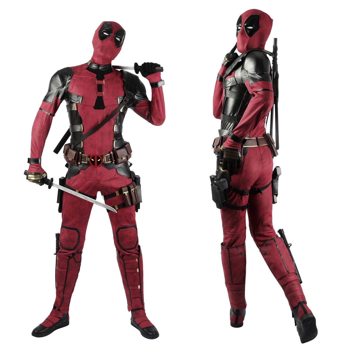 Deadpool 3 Deadpool & Friend Wade Wilson Male Top Cosplay Costumes