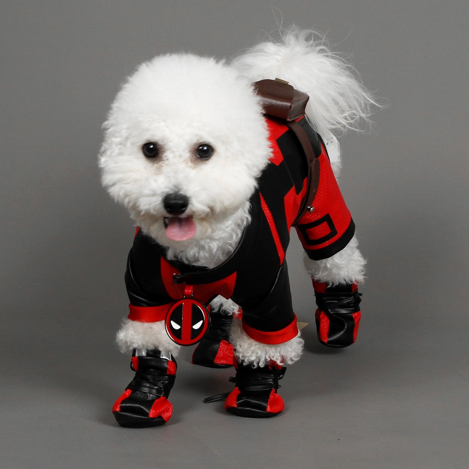 Deadpool 3 Deadpool & Friend Pet Clothing Full Set Dog Costumes