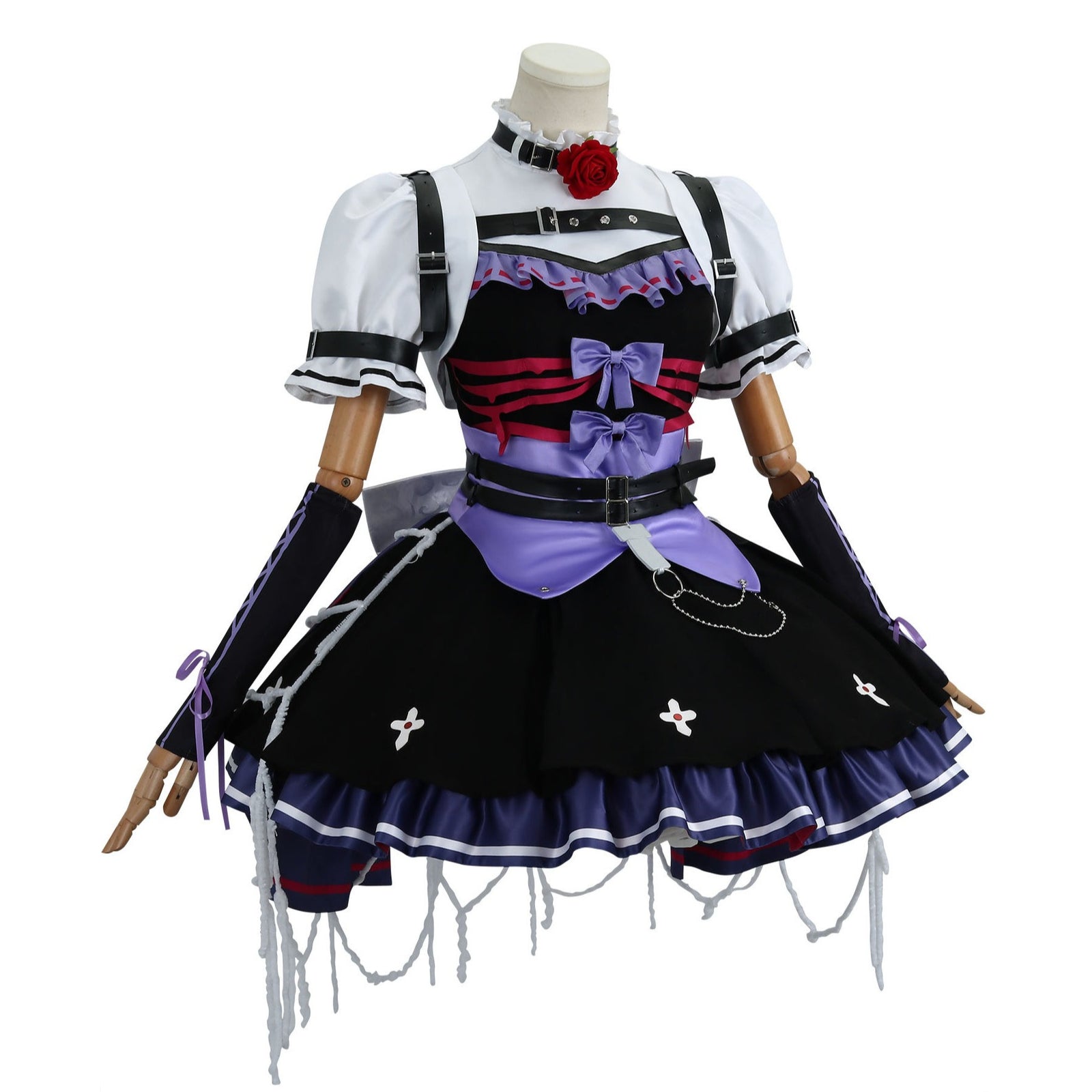 Identity V Gardener Emma Woods Halloween Purple Cosplay Costumes