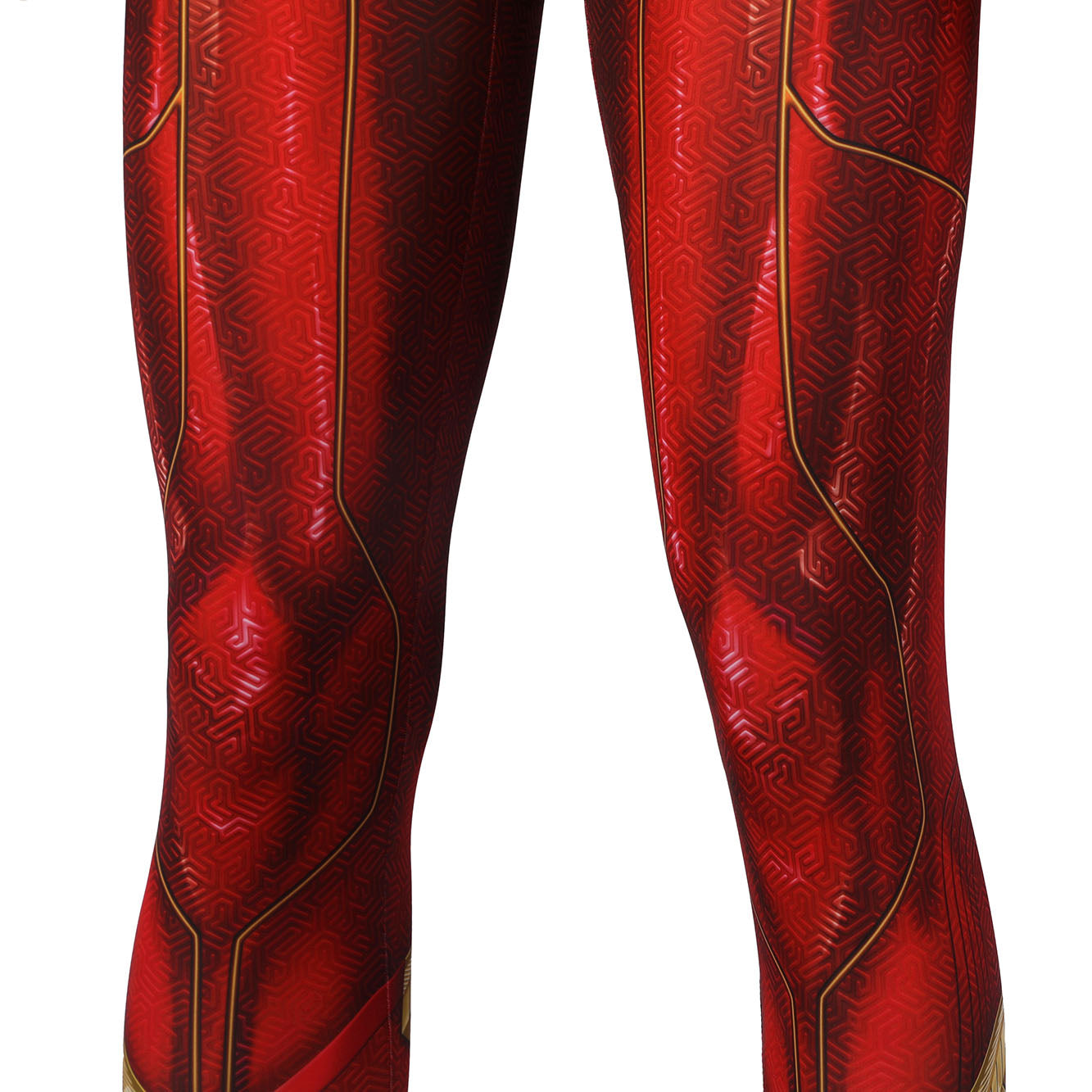 Flashpoint Barry Allen The Flash Male Jumpsuit with Mask Cosplay Costumes