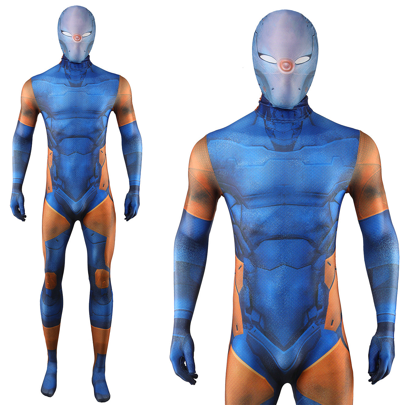 Metal Gear Solid Cyborg Ninja Gray Fox Jumpsuit Cosplay Costume