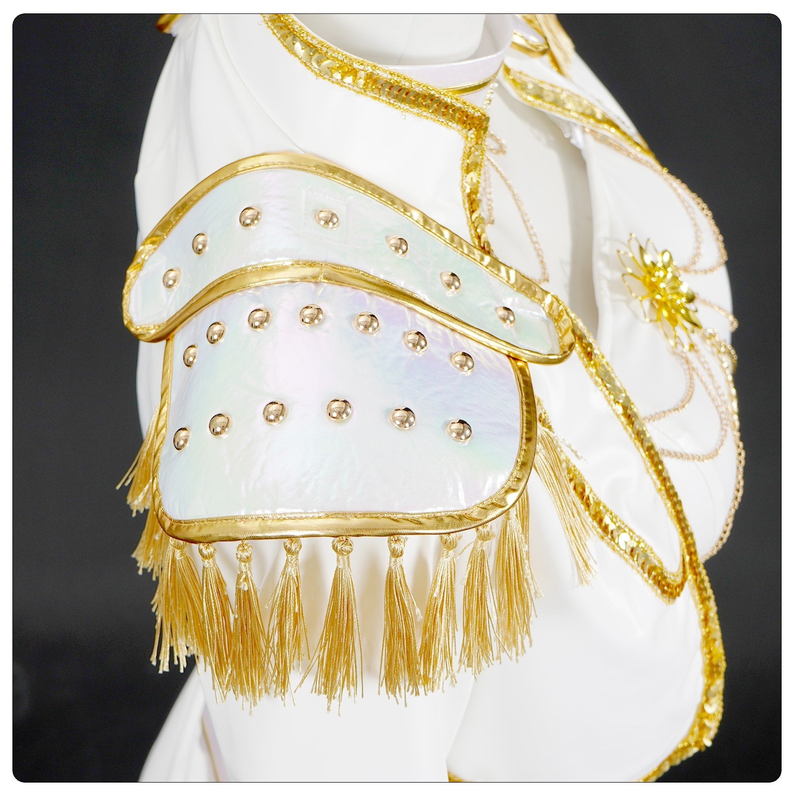 KPop Demon Hunters Rumi Zoey Mira White Leather Adult Kids Cosplay Costumes