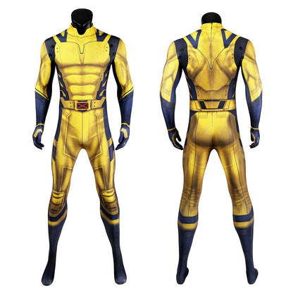 X-men Deadpool 3 Wolverine James Logan Howlett Male Jumpsuit Cosplay Costumes