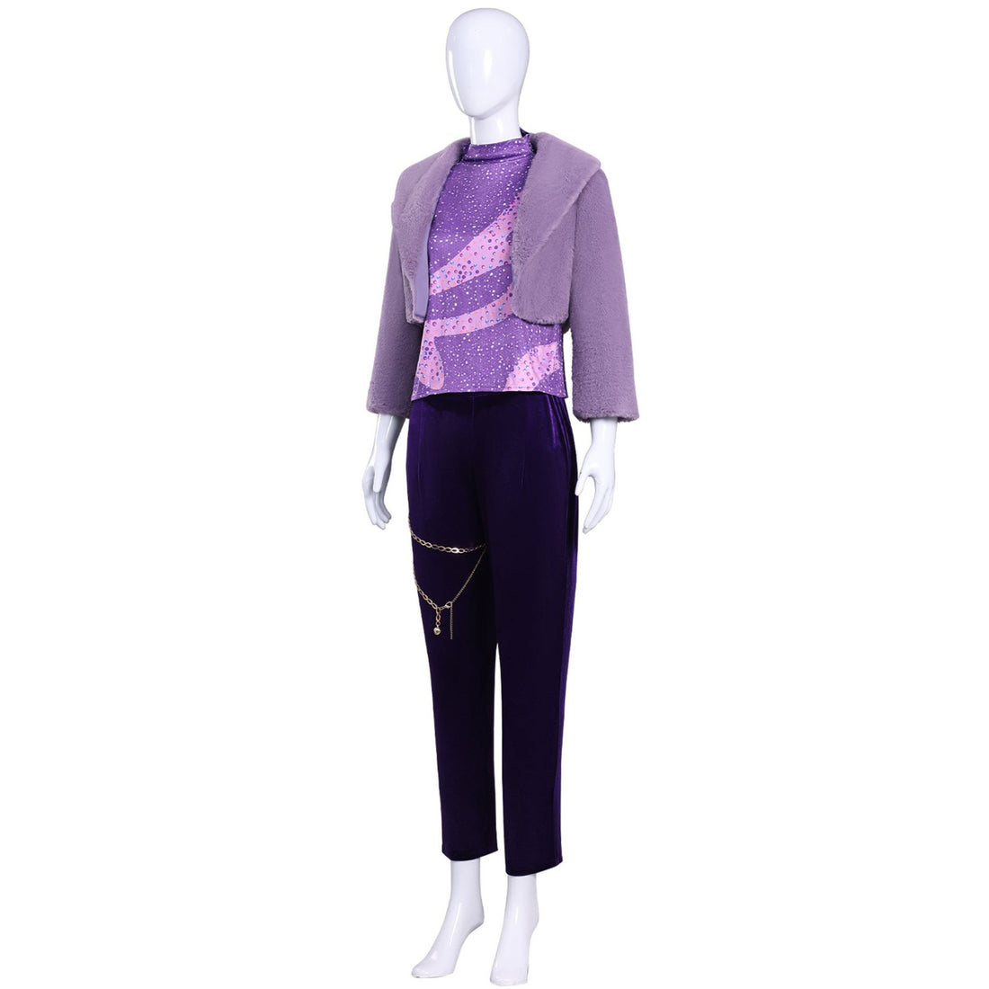 Zoo 2 Non-Mammalians Rise Gazelle Purple Wool Outfit Cosplay Costumes