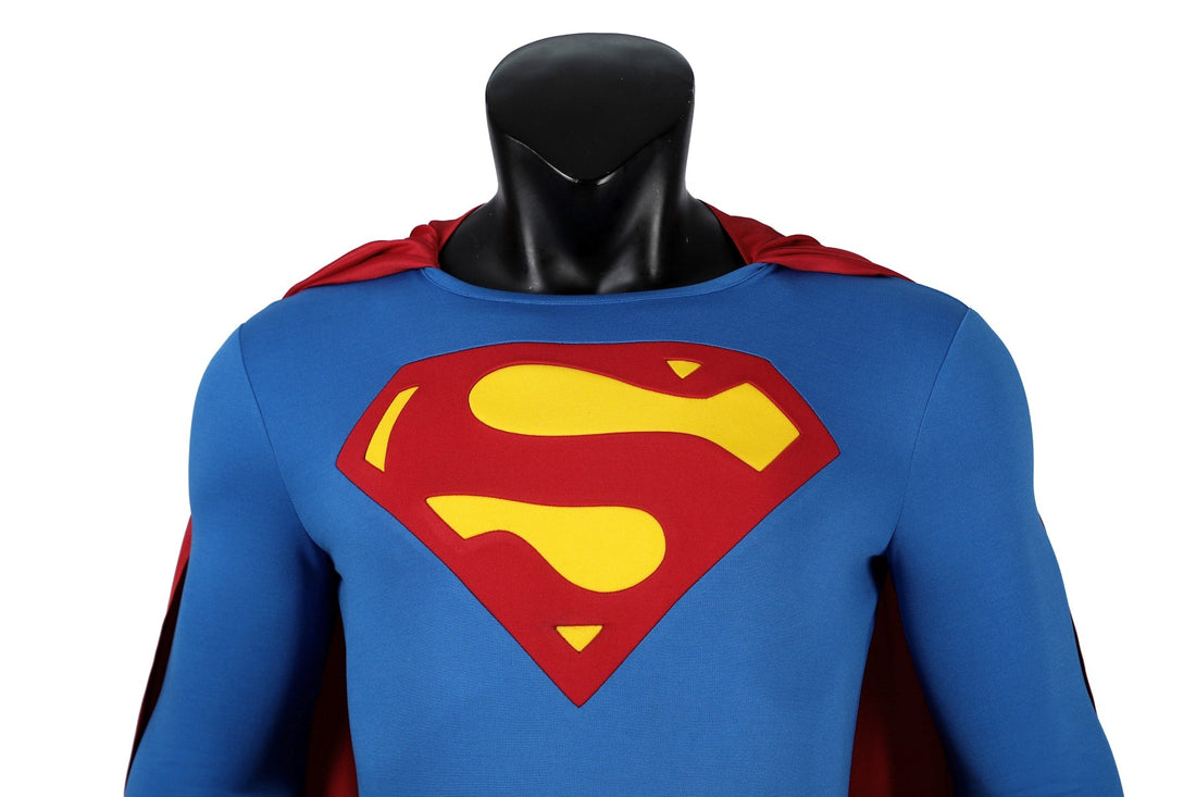Christopher Reeve 1978 Superman Movie Full Set Cosplay Costumes