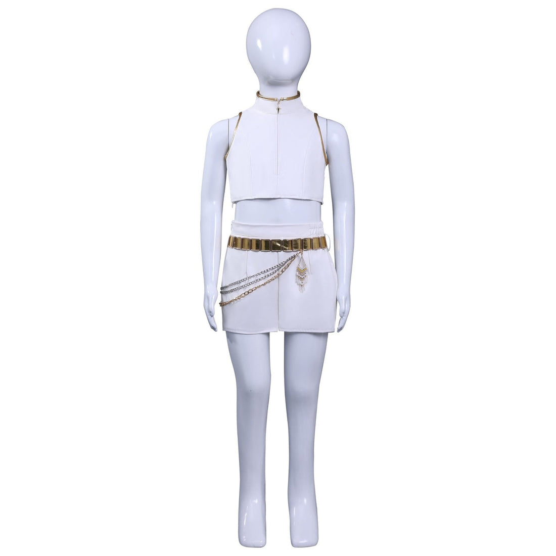 KPop Demon Hunters Rumi White Outfit Adult Kids Cosplay Costumes