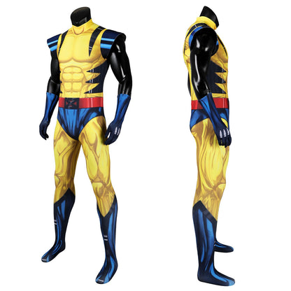 X-Men '97 Wolverine James Howlett Sleeveless Jumpsuit Cosplay Costumes