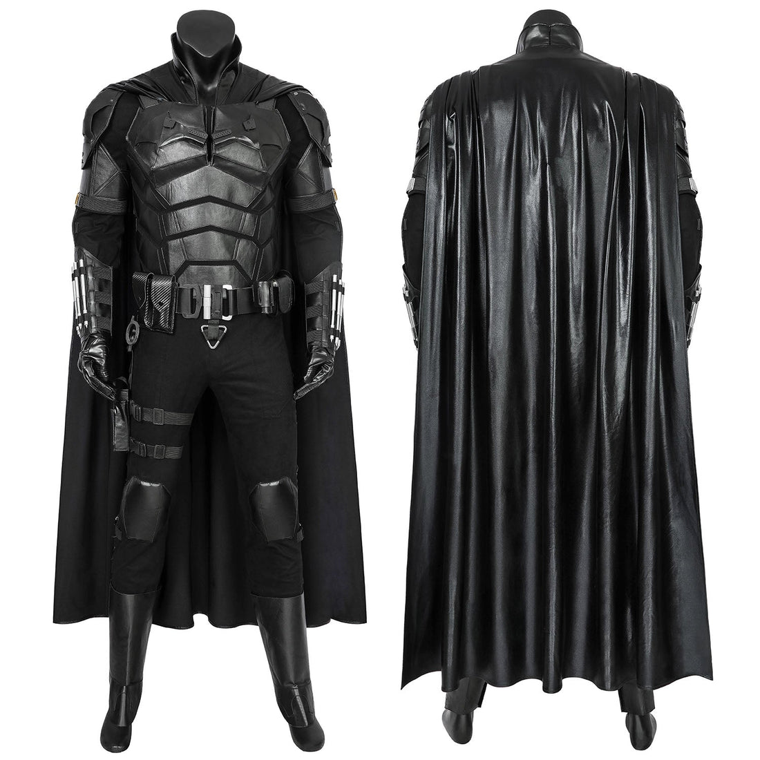 The Batman 2022 Movie Bruce Wayne Robert Pattinson Male Cosplay Costumes