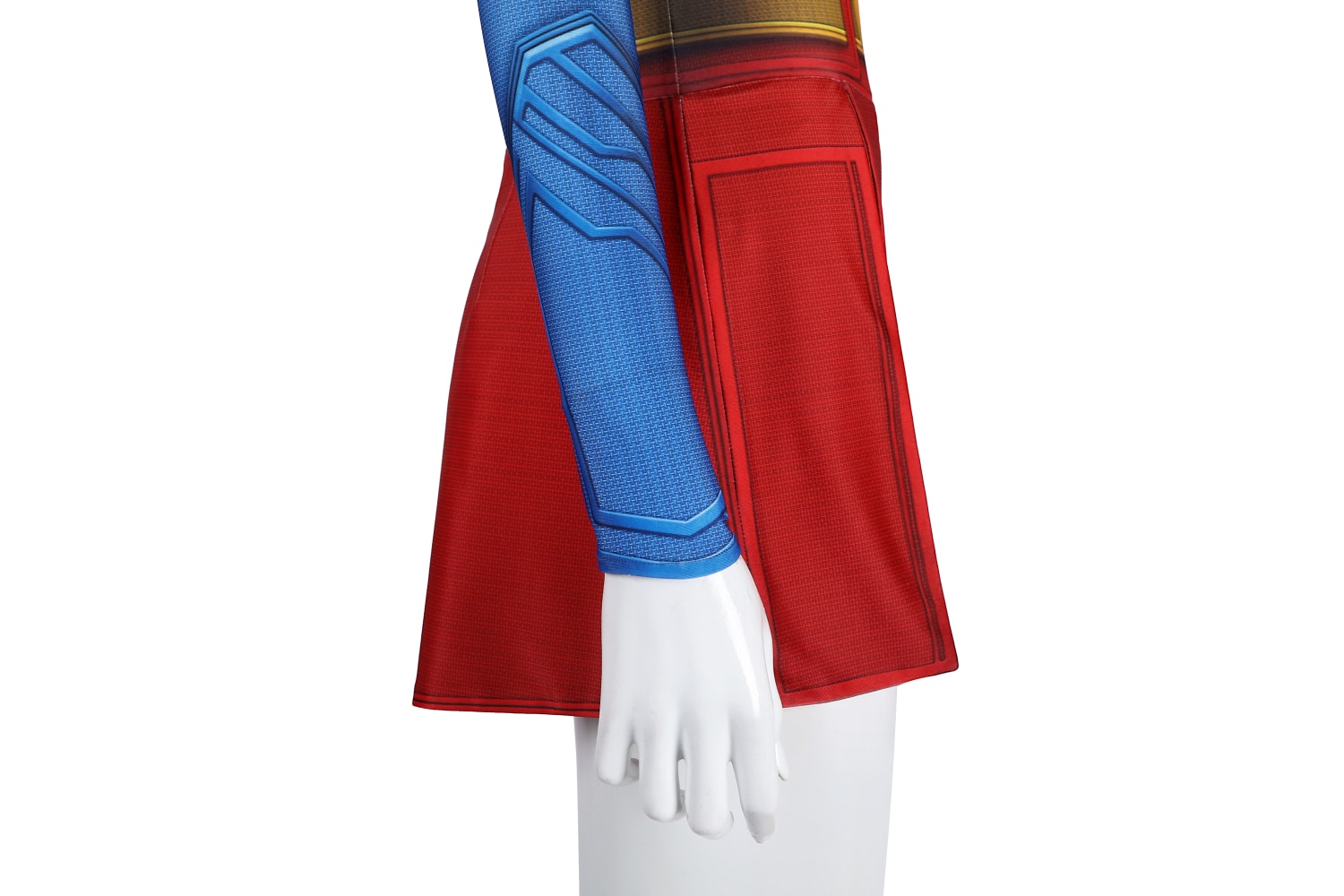 Superman 2025 Legacy Supergirl Jumpsuit with Cloak Cosplay Costumes