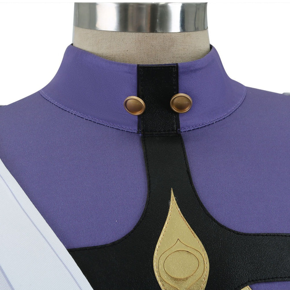 Honkai: Star Rail Sunday White Blue Outfit Carnival Cosplay Costumes