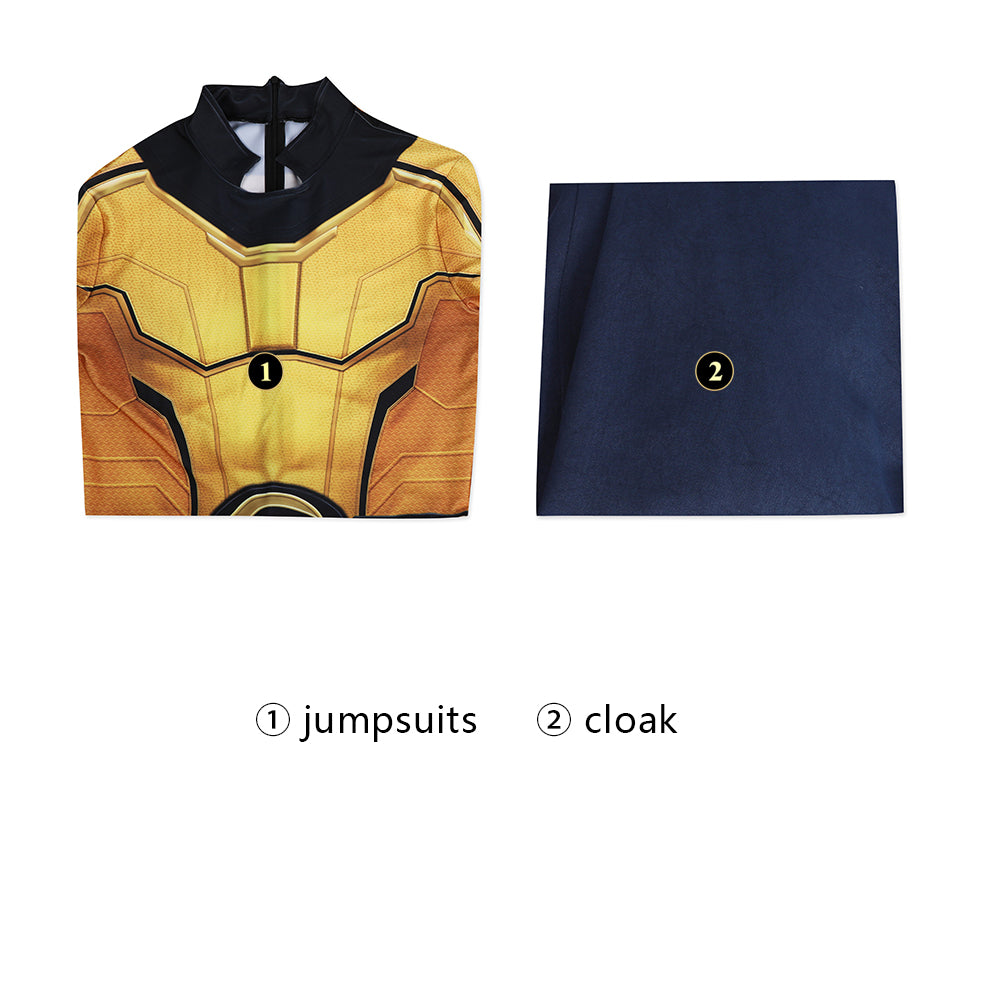 Thunderbolts Sentry Kids Jumpsuit With Cloak Cosplay Costumes