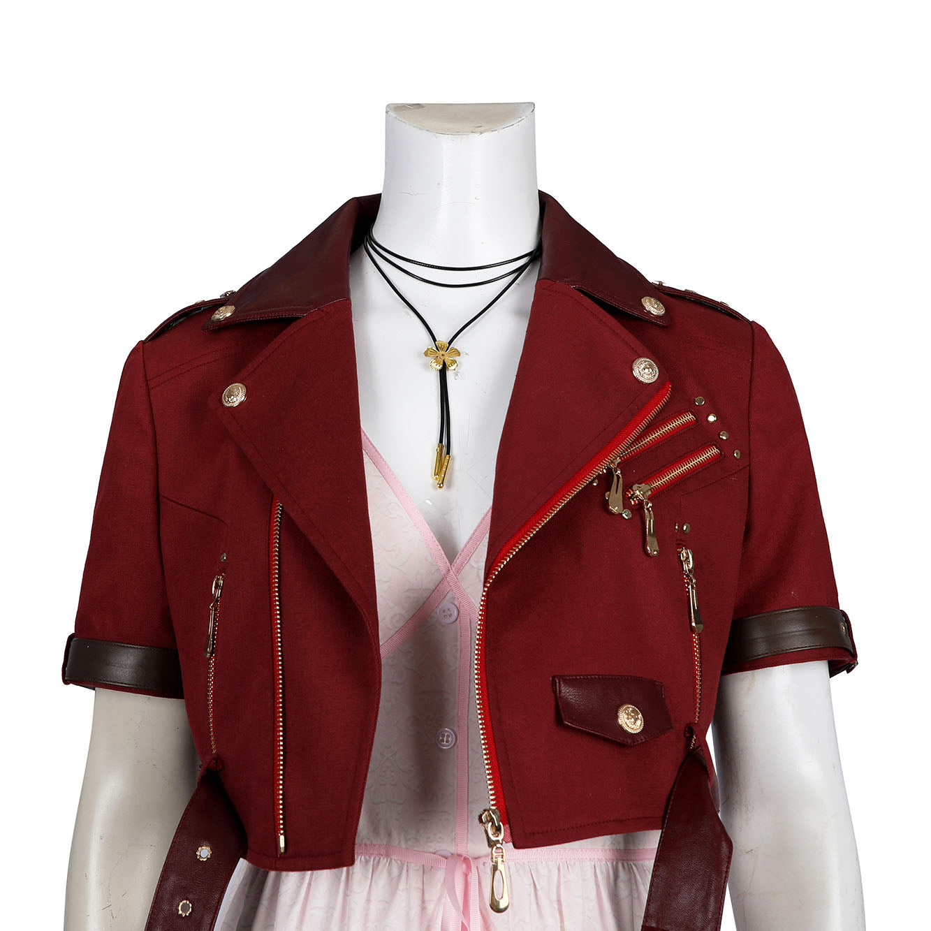 Final Fantasy VII FF7 Aerith Gainsborough Female Cosplay Costumes