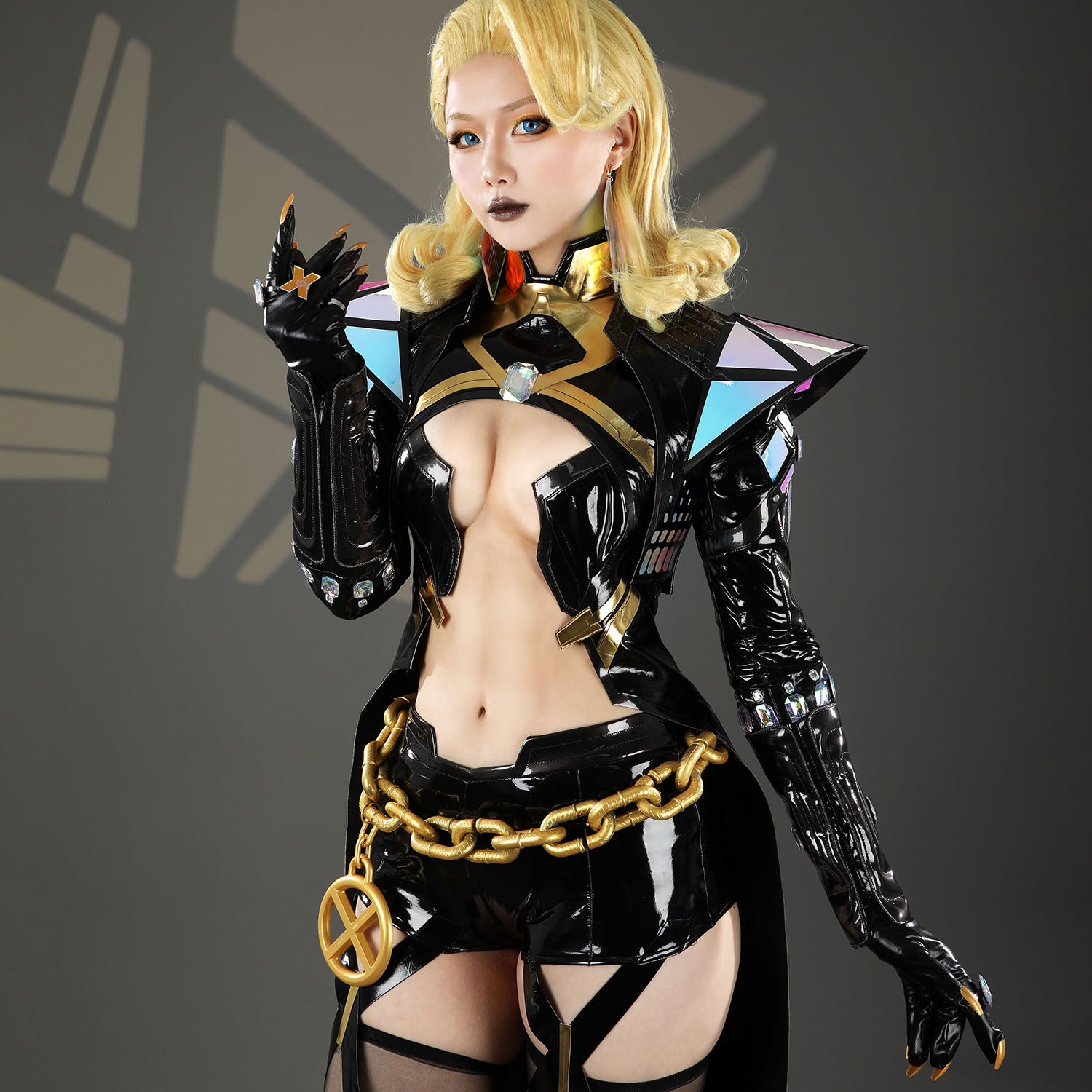 Marvel Rivals White Queen EMMA FROST X-REVOLUTION Top Cosplay Costumes