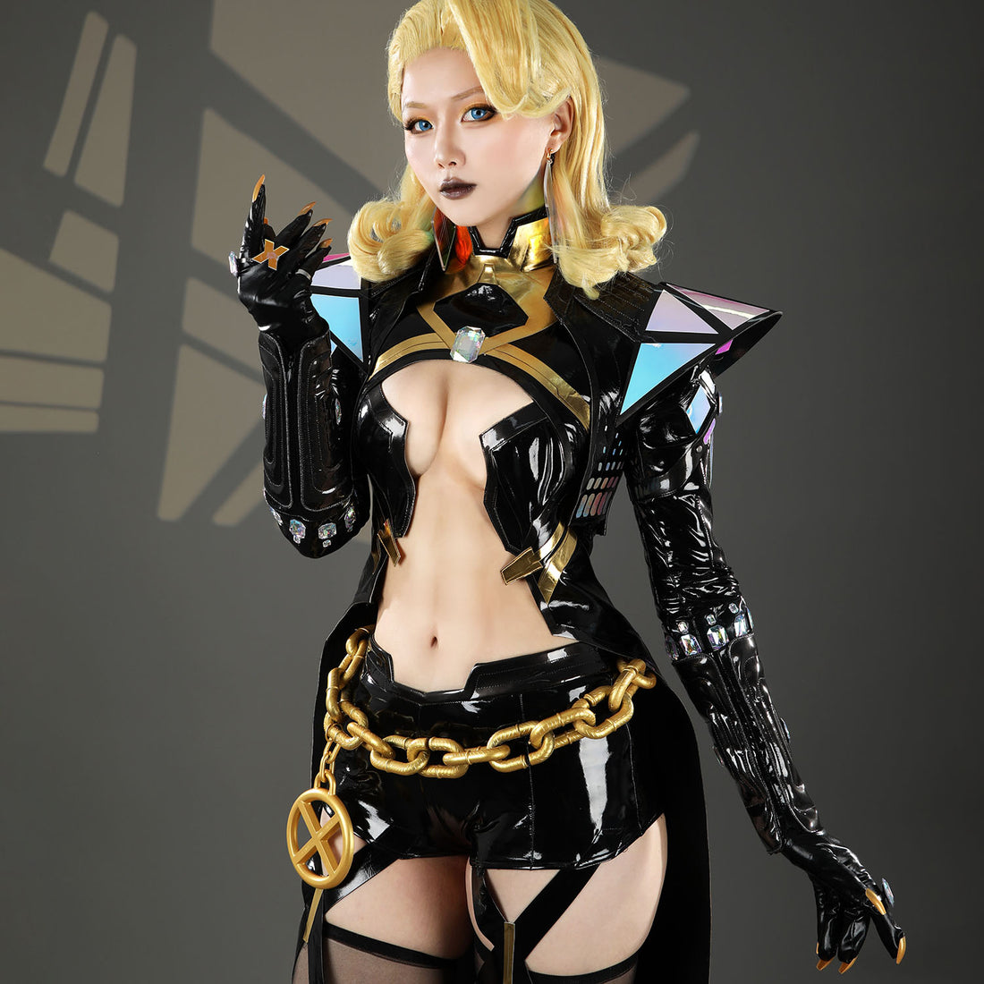 Marvel Rivals White Queen EMMA FROST X-REVOLUTION Top Cosplay Costumes