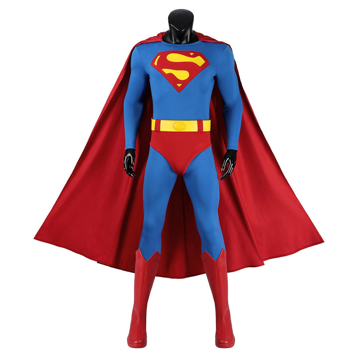 Christopher Reeve 1978 Superman Movie Full Set Cosplay Costumes