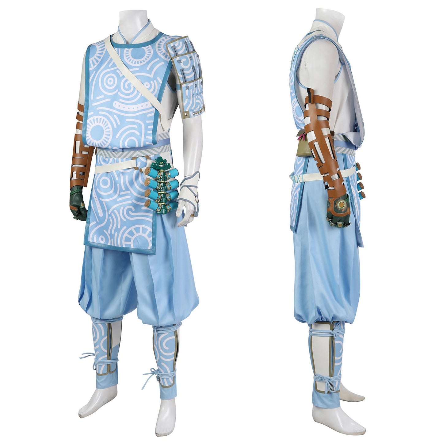 The Legend of Zelda Tears of the Kingdom Link Mystic Set Costumes