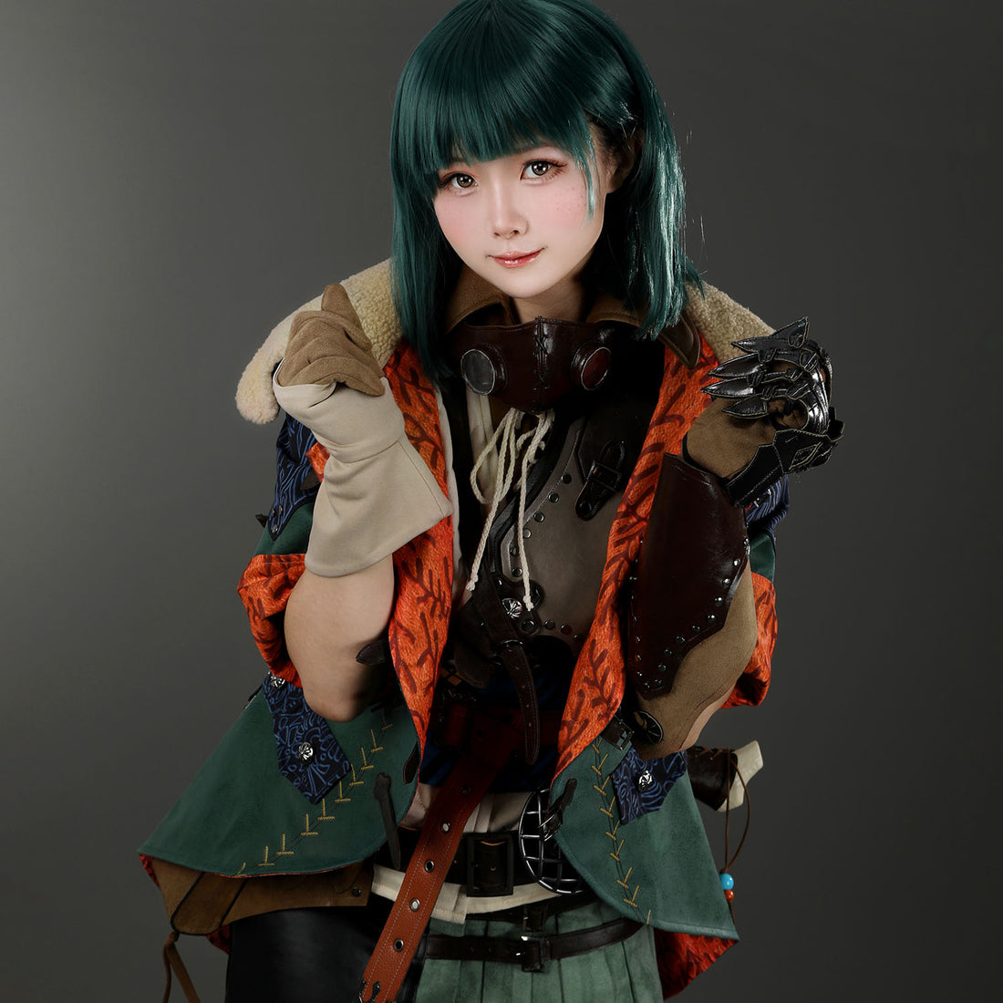 Monster Hunter Wilds Hope Armor Female Top Level Cosplay Costumes
