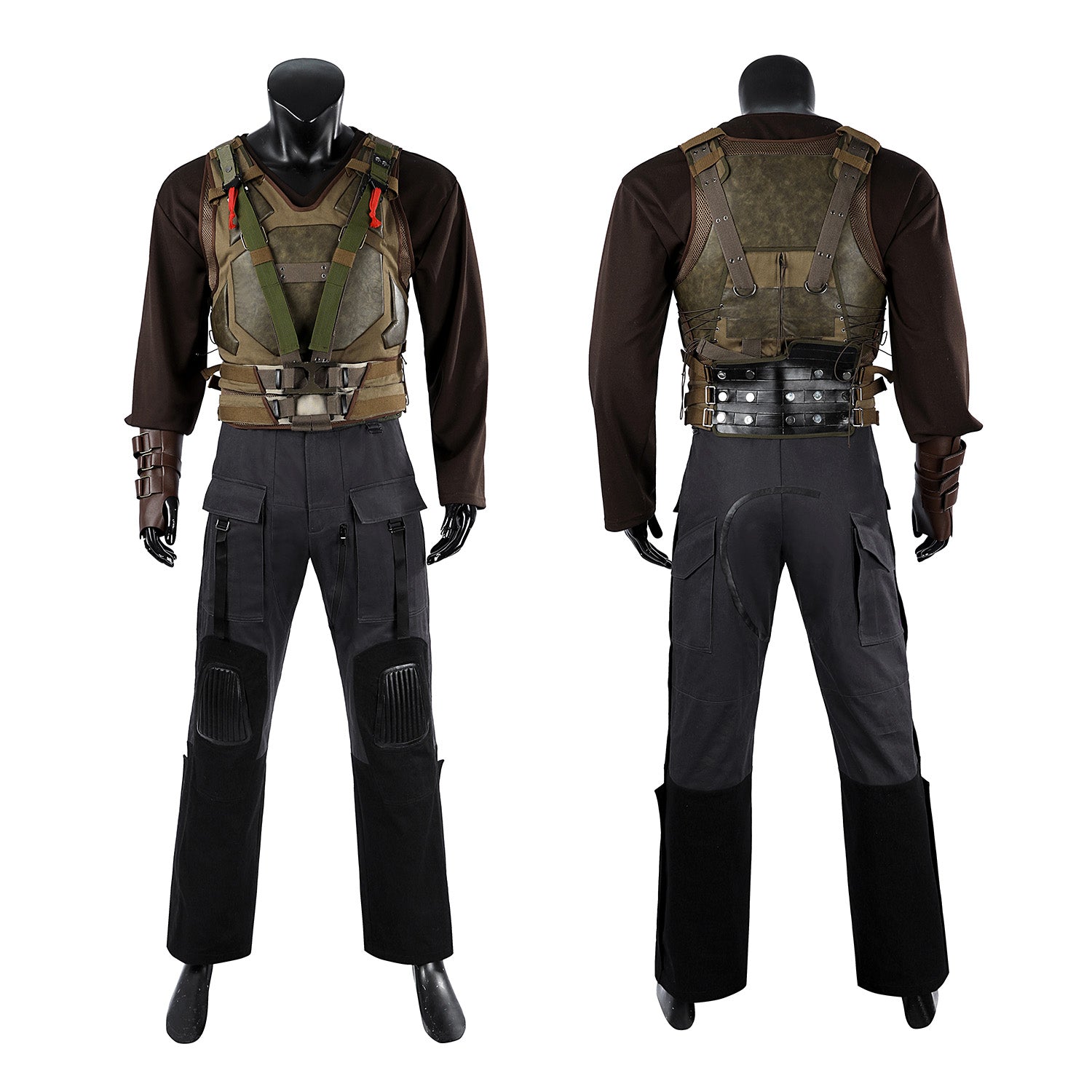 Batman The Dark Knight Rises Bane Full Set Top Level Cosplay Costumes