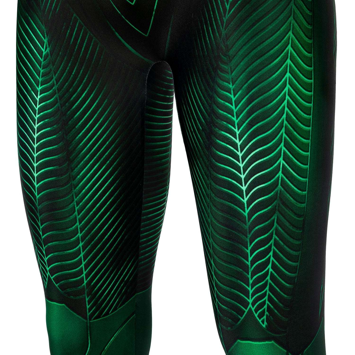 Green Lantern Hal Jordan Male Jumpsuit with Eyemask Cosplay Costumes