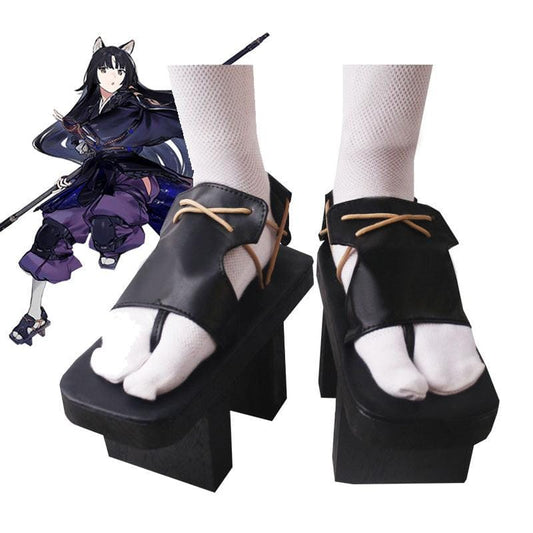 arknights saga game cosplay clogs shoes for cosplay