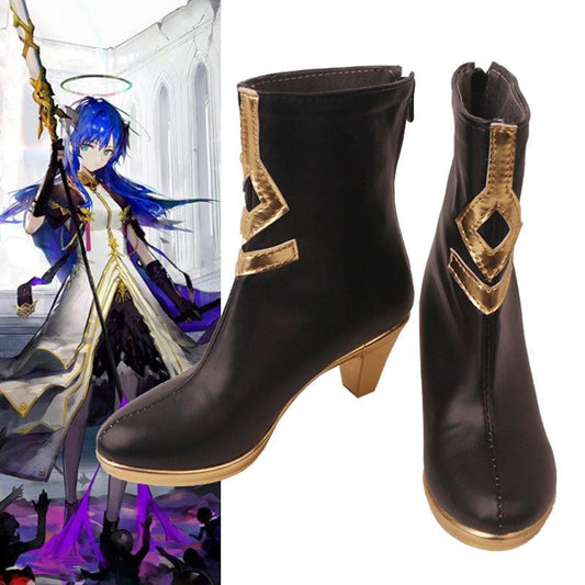 arknights mostima summer game cosplay boots shoes