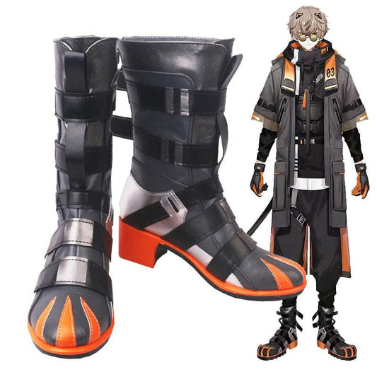 virtual vtuber alban knox cosplay boots shoes