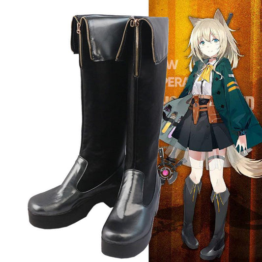 arknights podenco game cosplay boots shoes