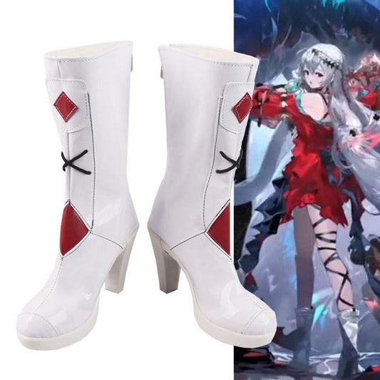 game arknights skadi the corrupting heart ver a cosplay boots shoes