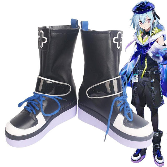 arknights mizuki dossoles holiday summer game cosplay boots shoes