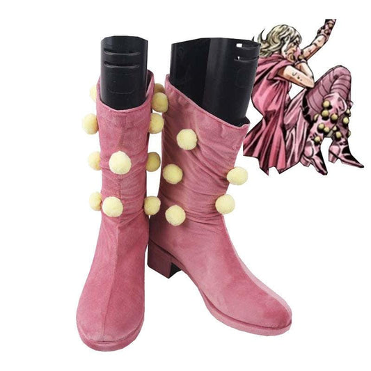 jojos bizarre adventure lucy steel cosplay shoes boots anime shows