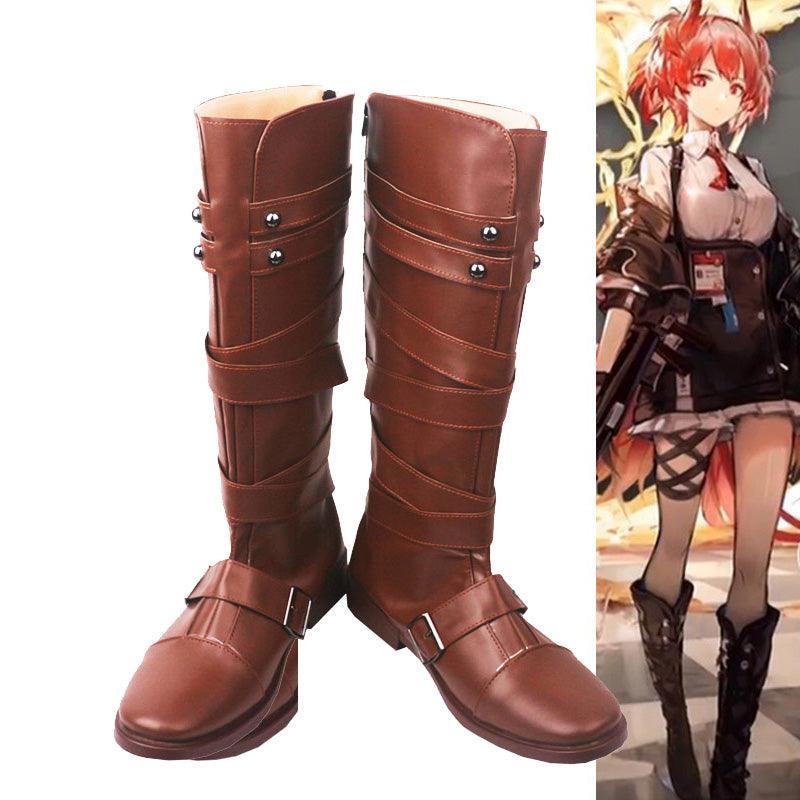 arknights fiammetta game cosplay boots shoes