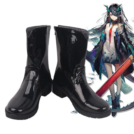 arknights dusk game cosplay boots shoes