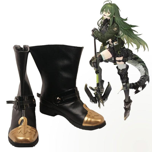 arknights gavial game cosplay boots shoes